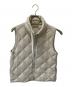 Max Mara The Cube（マックスマーラ ザ キューブ）の古着「ダウンキルティングベスト」｜ベージュ