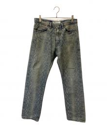 DAIRIKU（ダイリク）の古着「Python Slim Denim」｜ライトブルー