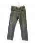 DAIRIKU（ダイリク）の古着「Python Slim Denim」｜ライトブルー