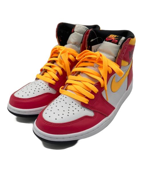 NIKE（ナイキ）NIKE (ナイキ) ハイカットスニーカー Light Fusion Red ピンク×オレンジ サイズ:27cm 未使用品の古着・服飾アイテム