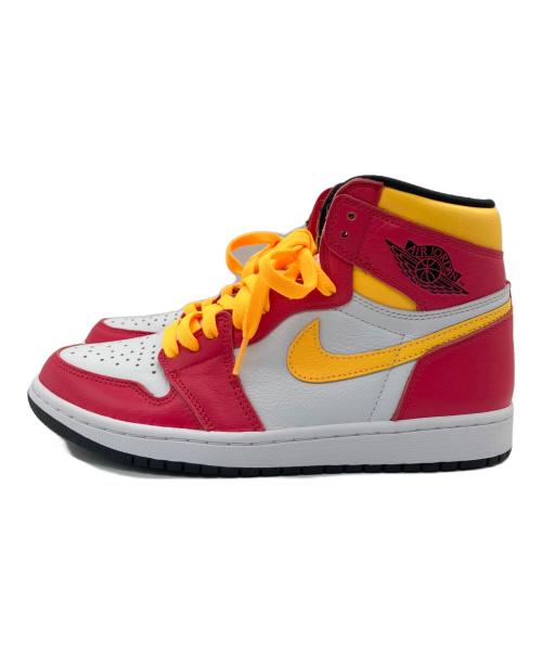 NIKE（ナイキ）NIKE (ナイキ) ハイカットスニーカー Light Fusion Red ピンク×オレンジ サイズ:27cm 未使用品の古着・服飾アイテム