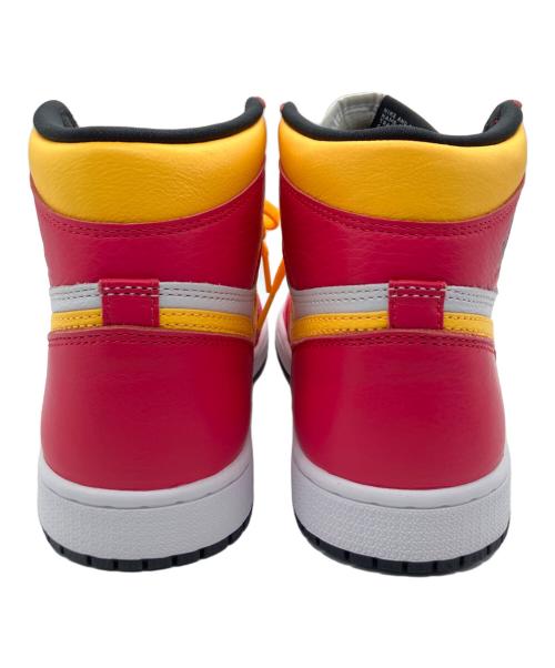 NIKE（ナイキ）NIKE (ナイキ) ハイカットスニーカー Light Fusion Red ピンク×オレンジ サイズ:27cm 未使用品の古着・服飾アイテム