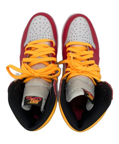 NIKE（ナイキ）NIKE (ナイキ) ハイカットスニーカー Light Fusion Red ピンク×オレンジ サイズ:27cm 未使用品の古着・服飾アイテム