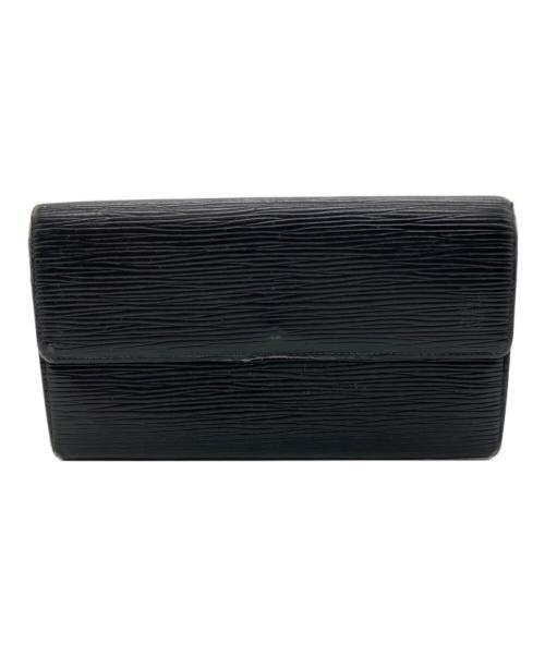 LOUIS VUITTON（ルイ ヴィトン）LOUIS VUITTON (ルイ ヴィトン) ポシェット ポルト・モネ クレディ ブラックの古着・服飾アイテム