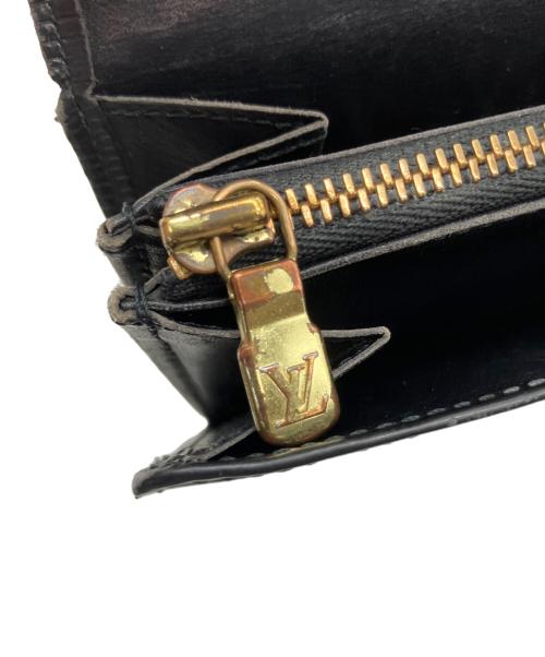 LOUIS VUITTON（ルイ ヴィトン）LOUIS VUITTON (ルイ ヴィトン) ポシェット ポルト・モネ クレディ ブラックの古着・服飾アイテム
