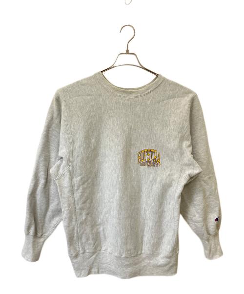 Champion REVERSE WEAVE（チャンピオン リバース ウィーブ）Champion REVERSE WEAVE (チャンピオン リバース ウィーブ) プリントスウェット グレー サイズ:XLの古着・服飾アイテム
