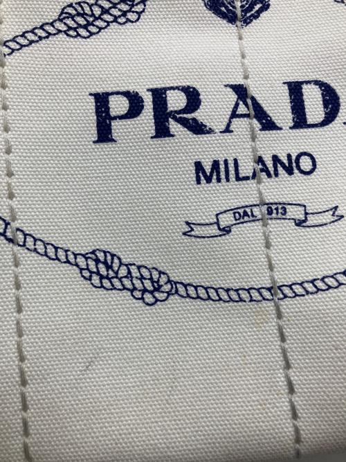 PRADA（プラダ）PRADA (プラダ) トートバッグ ホワイトの古着・服飾アイテム