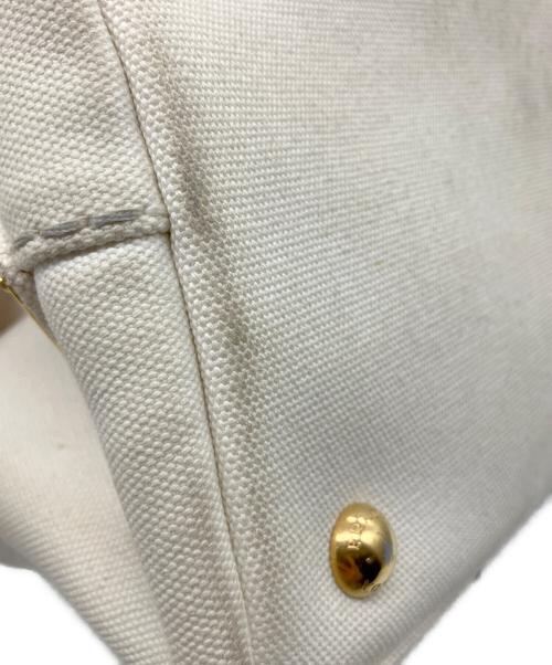 PRADA（プラダ）PRADA (プラダ) トートバッグ ホワイトの古着・服飾アイテム