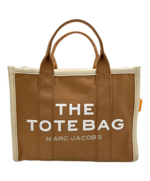 MARC JACOBS（マークジェイコブス）MARC JACOBS (マークジェイコブス) THE TOTE BAG ブラウン×ベージュの古着・服飾アイテム