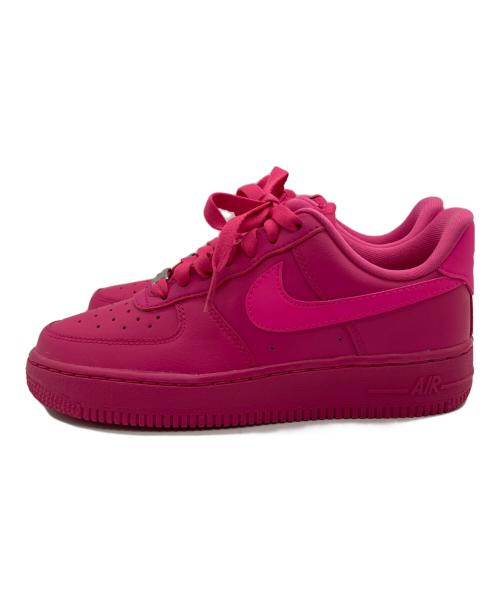 NIKE（ナイキ）NIKE (ナイキ) AIR FORCE 1 '07 FIREBERRY ショッキングピンク サイズ:22cmの古着・服飾アイテム
