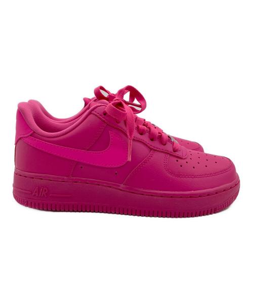 NIKE（ナイキ）NIKE (ナイキ) AIR FORCE 1 '07 FIREBERRY ショッキングピンク サイズ:22cmの古着・服飾アイテム