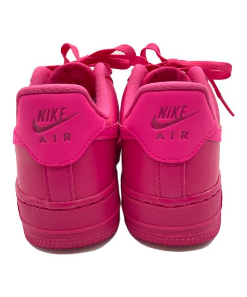 NIKE（ナイキ）NIKE (ナイキ) AIR FORCE 1 '07 FIREBERRY ショッキングピンク サイズ:22cmの古着・服飾アイテム