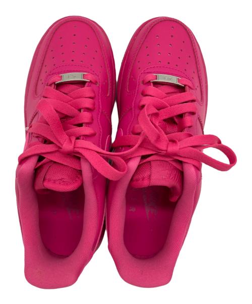 NIKE（ナイキ）NIKE (ナイキ) AIR FORCE 1 '07 FIREBERRY ショッキングピンク サイズ:22cmの古着・服飾アイテム