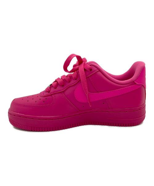 NIKE（ナイキ）NIKE (ナイキ) AIR FORCE 1 '07 FIREBERRY ショッキングピンク サイズ:22cmの古着・服飾アイテム
