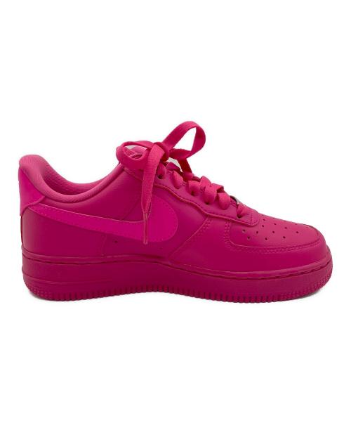 NIKE（ナイキ）NIKE (ナイキ) AIR FORCE 1 '07 FIREBERRY ショッキングピンク サイズ:22cmの古着・服飾アイテム