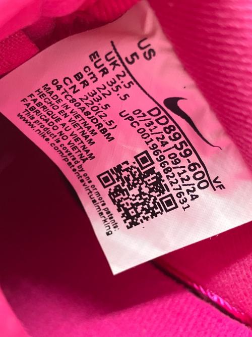 NIKE（ナイキ）NIKE (ナイキ) AIR FORCE 1 '07 FIREBERRY ショッキングピンク サイズ:22cmの古着・服飾アイテム