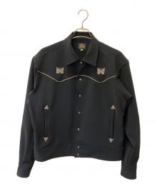 Needles（ニードルズ）の古着「Piping Cowboy Jacket - Poly Double Cloth」｜ブラック