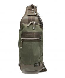 PORTER（ポーター）の古着「HEAT TYPE-C  SLING SHOULDER BAG」｜オリーブ