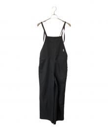 UNIVERSAL OVERALL×green label relaxing（ユニバーサルオーバーオール×グリーンレーベルリラクシング）の古着「サロペット」｜ブラック