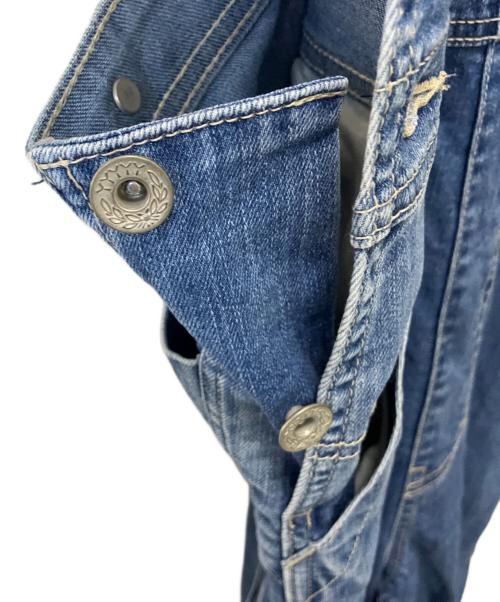 YANUK（ヤヌーク）YANUK (ヤヌーク) オーバーオール インディゴ サイズ:Sの古着・服飾アイテム