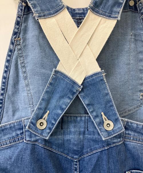 YANUK（ヤヌーク）YANUK (ヤヌーク) オーバーオール インディゴ サイズ:Sの古着・服飾アイテム