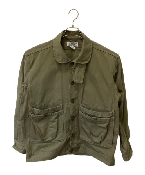 SASSAFRAS（ササフラス）SASSAFRAS (ササフラス) ミリタリージャケット カーキ サイズ:Mの古着・服飾アイテム