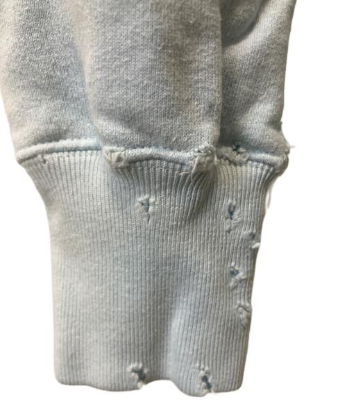 MAATEE&SONS（マーティーアンドサンズ）MAATEE&SONS (マーティーアンドサンズ) ヴィンテージ加工スウェット スカイブルー サイズ:2の古着・服飾アイテム