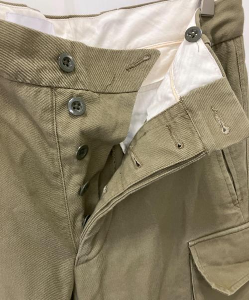 Tangent（タンジェント）Tangent (タンジェント) ピエールコットンツイルノープリーツカーゴパンツ ブラウン サイズ:48の古着・服飾アイテム