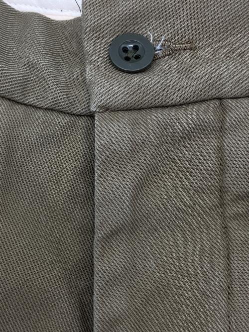 Tangent（タンジェント）Tangent (タンジェント) ピエールコットンツイルノープリーツカーゴパンツ ブラウン サイズ:48の古着・服飾アイテム