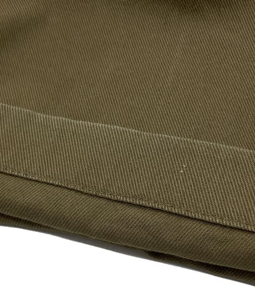 Tangent（タンジェント）Tangent (タンジェント) ピエールコットンツイルノープリーツカーゴパンツ ブラウン サイズ:48の古着・服飾アイテム