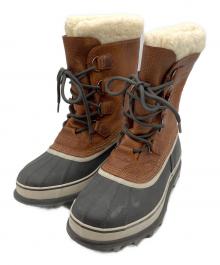 SOREL（ソレル）の古着「スノーブーツ　カリブーウール」｜ブラウン