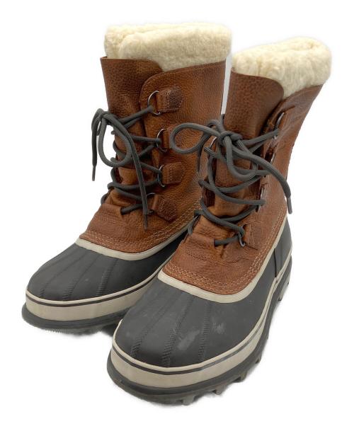 SOREL（ソレル）SOREL (ソレル) スノーブーツ　カリブーウール ブラウン サイズ:26cmの古着・服飾アイテム