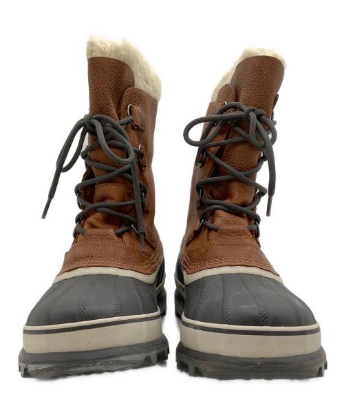 SOREL（ソレル）SOREL (ソレル) スノーブーツ　カリブーウール ブラウン サイズ:26cmの古着・服飾アイテム