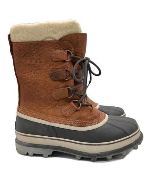 SOREL（ソレル）SOREL (ソレル) スノーブーツ　カリブーウール ブラウン サイズ:26cmの古着・服飾アイテム