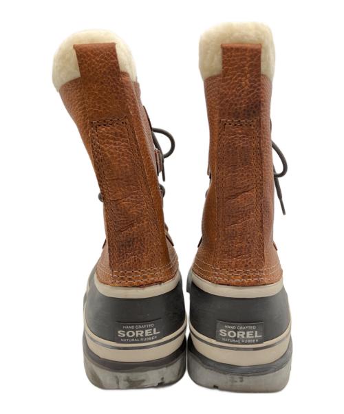 SOREL（ソレル）SOREL (ソレル) スノーブーツ　カリブーウール ブラウン サイズ:26cmの古着・服飾アイテム