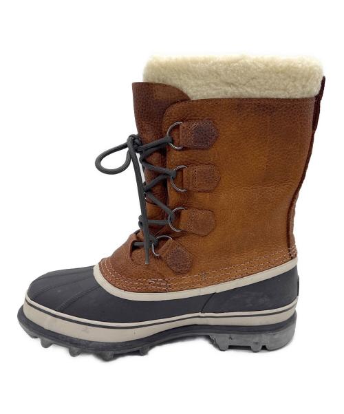 SOREL（ソレル）SOREL (ソレル) スノーブーツ　カリブーウール ブラウン サイズ:26cmの古着・服飾アイテム