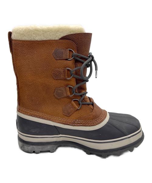 SOREL（ソレル）SOREL (ソレル) スノーブーツ　カリブーウール ブラウン サイズ:26cmの古着・服飾アイテム