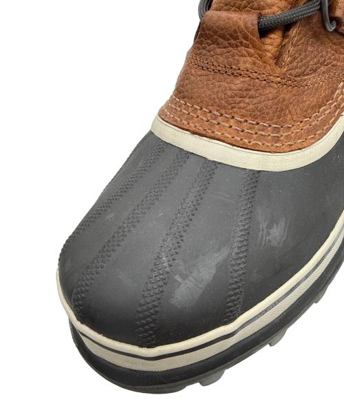 SOREL（ソレル）SOREL (ソレル) スノーブーツ　カリブーウール ブラウン サイズ:26cmの古着・服飾アイテム
