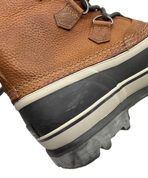 SOREL（ソレル）SOREL (ソレル) スノーブーツ　カリブーウール ブラウン サイズ:26cmの古着・服飾アイテム