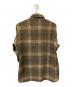 WOOLRICH (ウールリッチ) ボードシャツ ブラウン×ベージュ サイズ:L：6000円