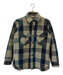 WOOLRICH（ウールリッチ）の古着「シャツジャケット」｜ネイビー×ブルー