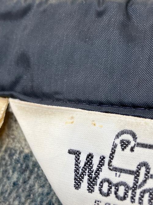 WOOLRICH（ウールリッチ）WOOLRICH (ウールリッチ) シャツジャケット ネイビー×ブルー サイズ:Mの古着・服飾アイテム