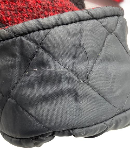 WOOLRICH（ウールリッチ）WOOLRICH (ウールリッチ) ウールジャケット ブラック×レッド サイズ:Lの古着・服飾アイテム