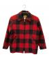 WOOLRICH（ウールリッチ）の古着「ウールジャケット」｜ブラック×レッド
