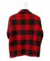 WOOLRICH (ウールリッチ) ウールジャケット ブラック×レッド サイズ:L：10000円