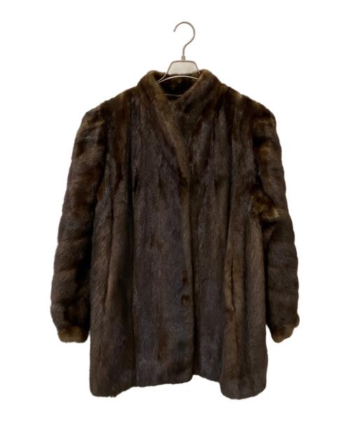 その他ブランド（ソノタブランド）その他ブランド (ソノタブランド) ファーコート ブラウン サイズ:13の古着・服飾アイテム
