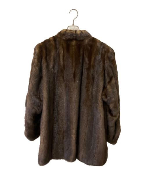 その他ブランド（ソノタブランド）その他ブランド (ソノタブランド) ファーコート ブラウン サイズ:13の古着・服飾アイテム