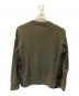 MONCLER (モンクレール) MAGLIA GIROCOLLO スウェット カーキ×ブラック サイズ:M：25000円