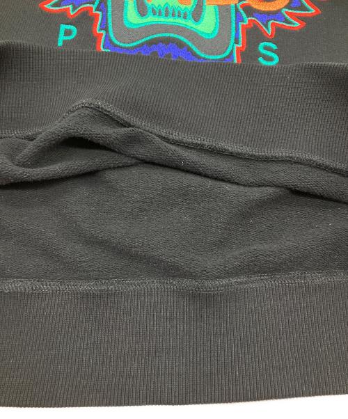 KENZO（ケンゾー）KENZO (ケンゾー) クラシックタイガー刺繍スウェット ブラック サイズ:Lの古着・服飾アイテム