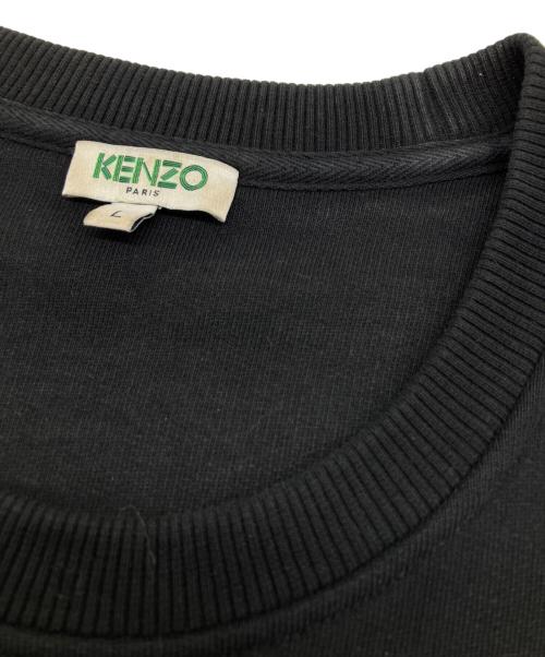 KENZO（ケンゾー）KENZO (ケンゾー) クラシックタイガー刺繍スウェット ブラック サイズ:Lの古着・服飾アイテム